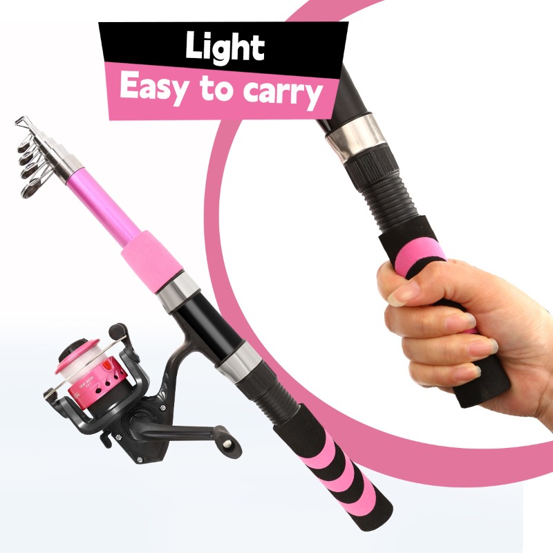 Fishing Line Spooler - Kids Adult Beginner Fishing Rod Combo