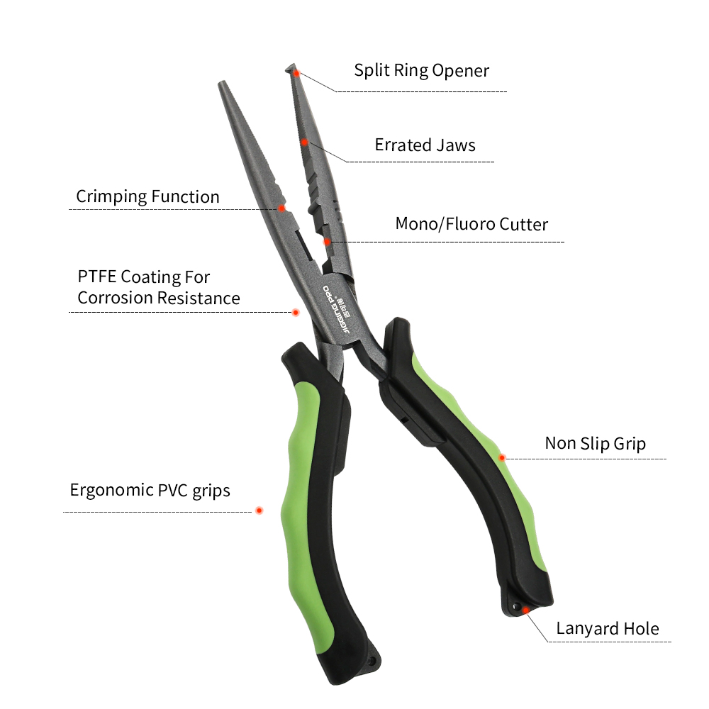 JIGGINGPRO Long Nose Fishing P - огляд і ціна Freshwater Line