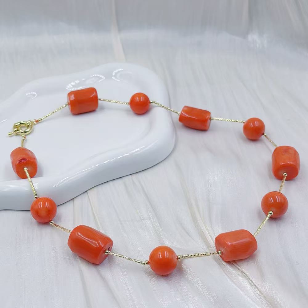 12-16mm Orange Women Vintage   - огляд і ціна Freshwater Line