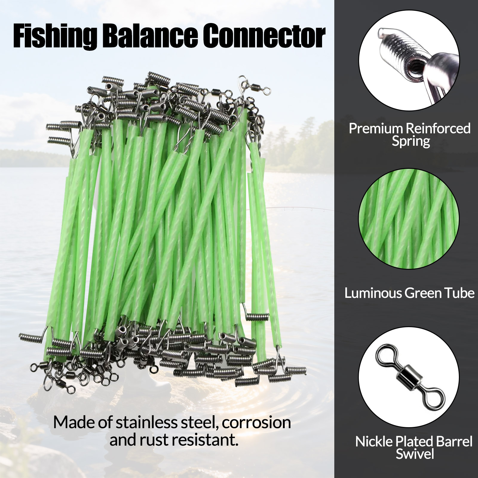 9KM 10pcs Fishing Wire Leader  - огляд і ціна Leader Line